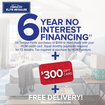 Tempur Pedic Mattresses Soft To Firm Hom Furniture Hom Furniture